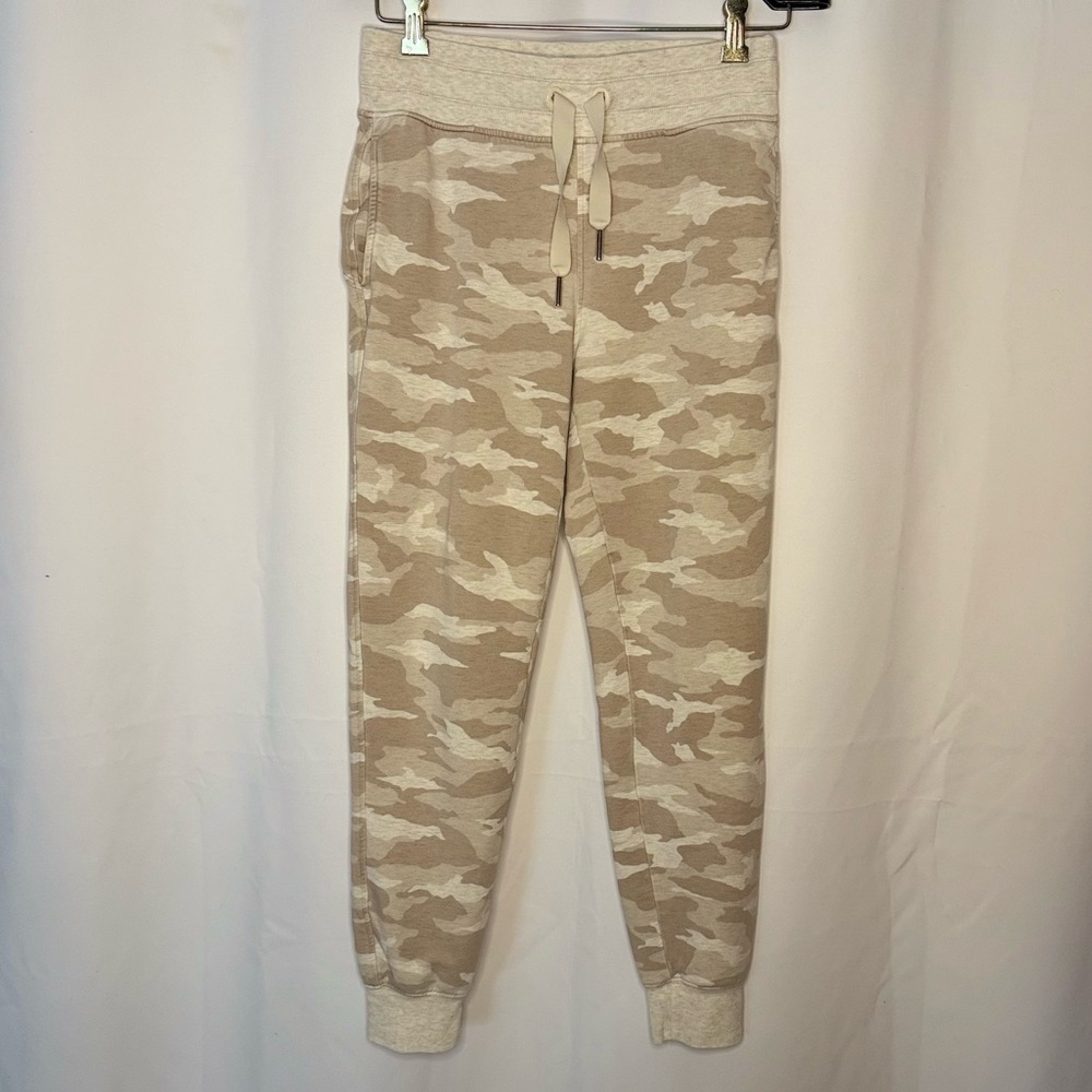 Athleta Women's Beige Camo Joggers